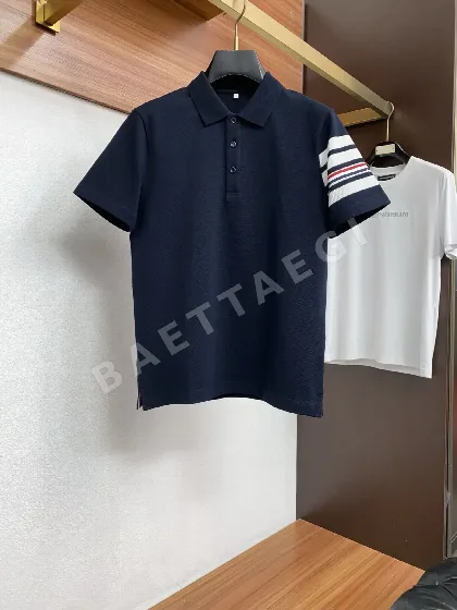 톰브라운 클래식 카라 남성 반팔 폴로셔츠 50296