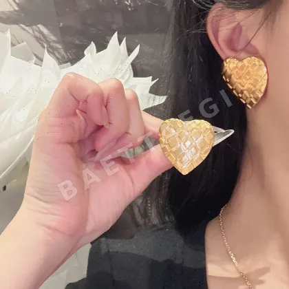 생로랑 크리스탈 에나멜 귀걸이 65379