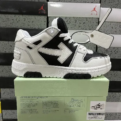 오프화이트 [YC/3A] 아웃 오브 오피스 OOO 로우 탑스 화이트 블랙 202438 Off White Out Of Office OOO Low