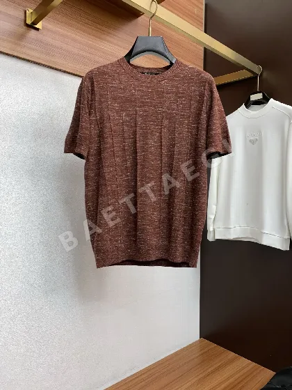 로로피아나 남성 크루넥 반팔 티셔츠 48024