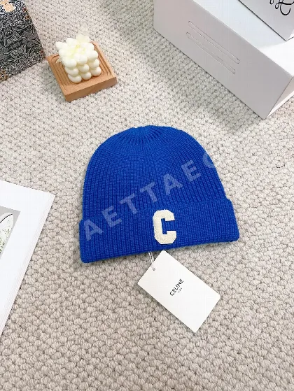 셀린느 울 니트 모자 83406