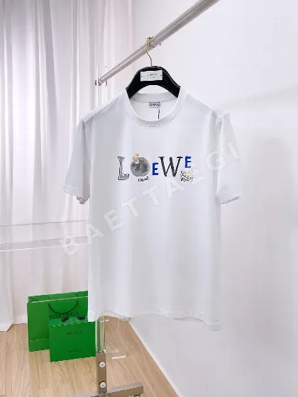 로에베 크루넥 반팔 셔츠 135538