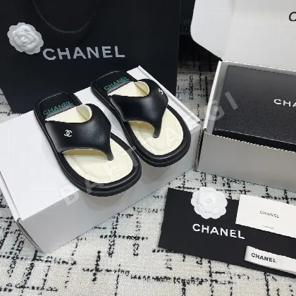 샤넬 봄여름 퍼퍼 램스킨 샌들 94687