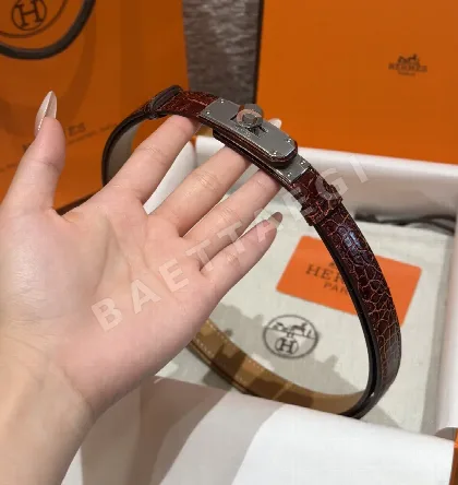 에르메스 켈리 엡손 가죽 벨트 18mm 176582