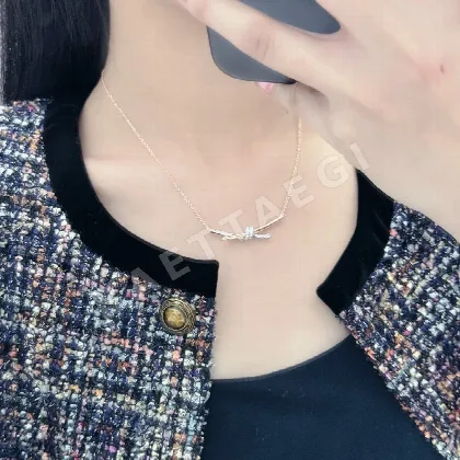 티파니 심플 미니멀 목걸이 70794