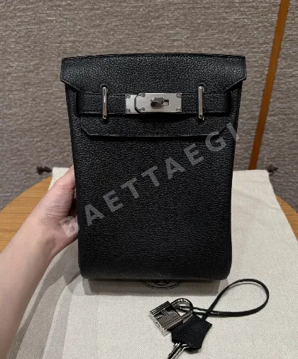 에르메스 핵 아 도 토고 가죽 백팩 166695