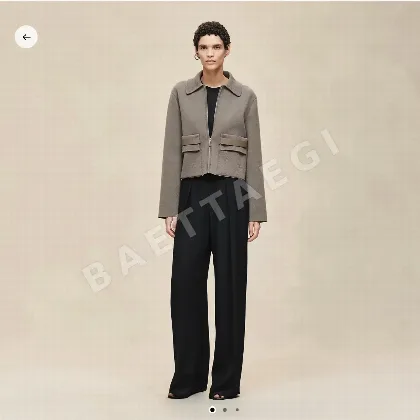에르메스 클래식 라펠 모직 자켓 117713