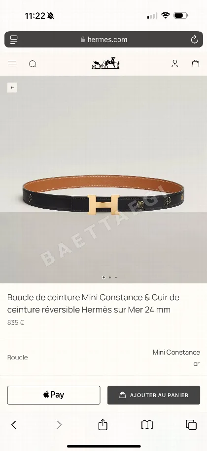 에르메스 벨트 59002 Hermes Belt