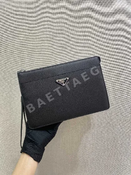 프라다 사피아노 가죽 남성 핸드백 2VF032