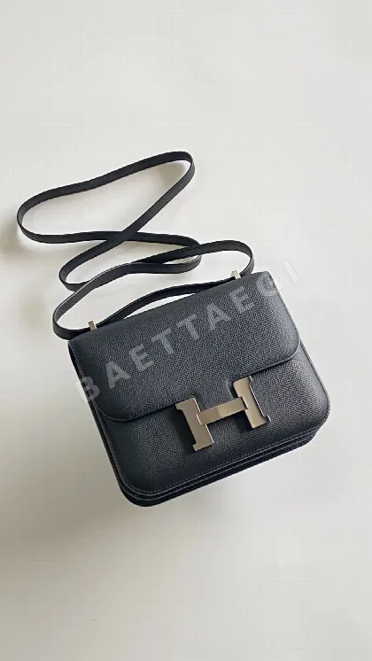에르메스 콘스탄스 19 블랙 엡손 가방 133189