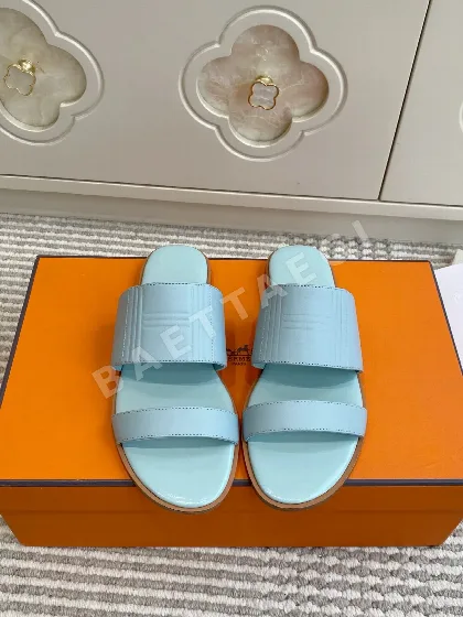 에르메스 모나 더블 스트랩 샌들 슬리퍼 112872