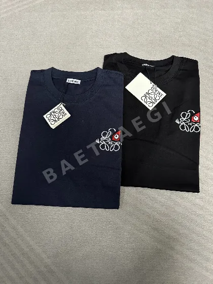 로에베 남성 크루넥 반팔 티셔츠 48309