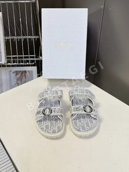 디올 오블리크 모노그램 벨크로 리본 샌들 98544