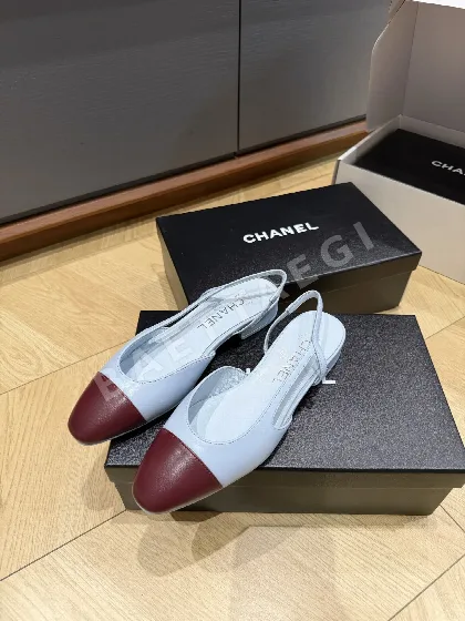 샤넬 카프스킨 램스킨 슬링백 여성 신발 99531