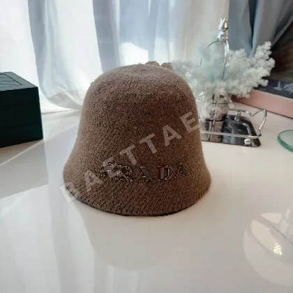 프라다 울 버킷햇 모자 84695