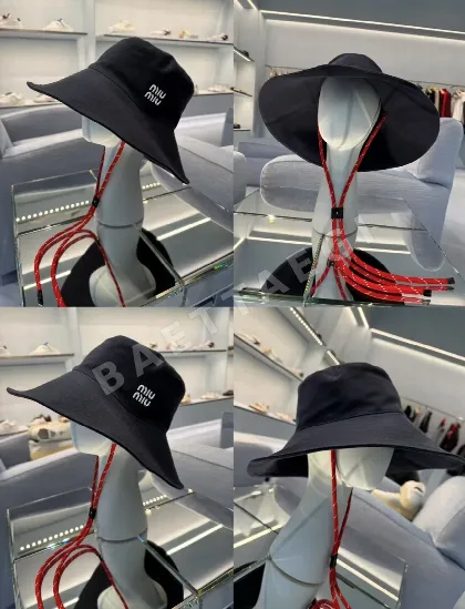 미우미우 자외선 차단 어부 모자 81277