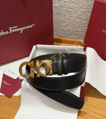 페레가모 JD350 간치니 양면 조절 벨트 35mm 179016