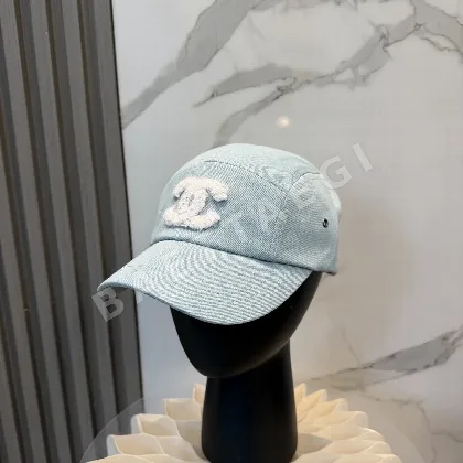 샤넬 3D 자수 로고 야구모자 118582