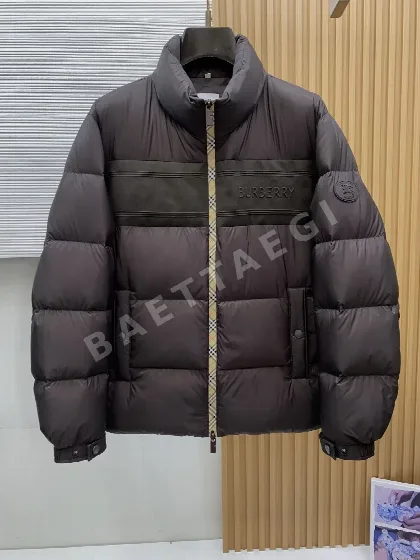 버버리 남성 오리털 패딩 204687