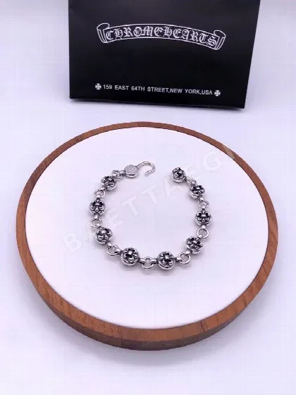 크롬하츠 크로스 실버 팔찌 127770