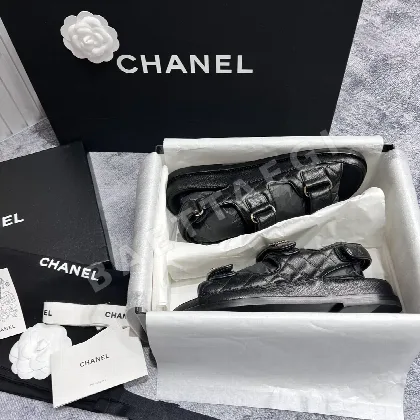 샤넬 더블 C 벨크로 비치 슈즈 94971