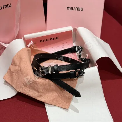 미우미우 나일론 로프 벨트 174959