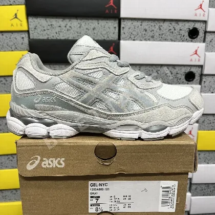 아식스 [RT] 젤 NYC 1203A663-101 200363 Asics Gel-NYC Cream Cloud Grey