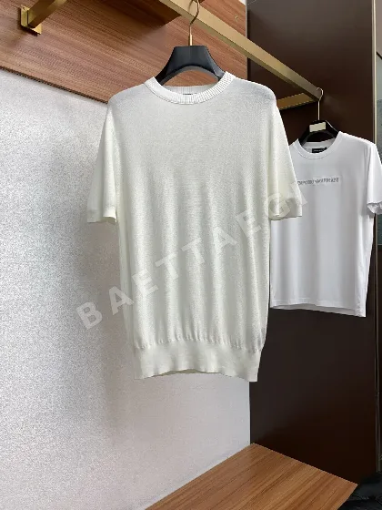 로로피아나 남성 크루넥 반팔 티셔츠 48017