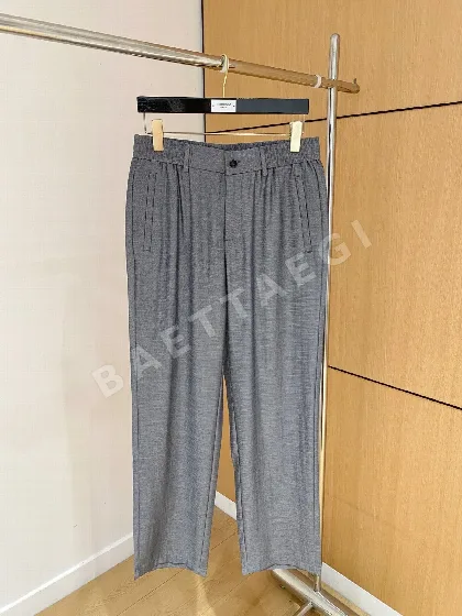 제냐 남성 린넨 혼방 바지 114474