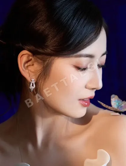프레드 다이아몬드 서클 클래스프 귀걸이 71565