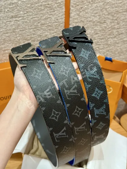 루이비통 모노그램 에클립스 리버시블 남성 벨트 172301