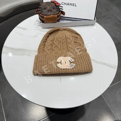 샤넬 니트 비니 모자 185597