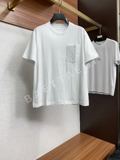 몽클레르 여성 라운드넥 반팔 티셔츠 52236