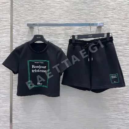 디올 레트로 시크 여성 스포츠 세트 92243