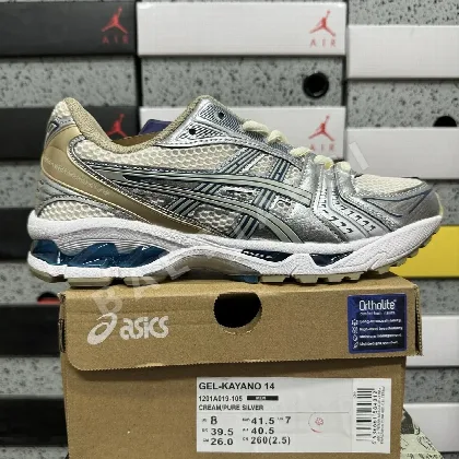 아식스 [LZ] 젤 카야노 14 1201A019-105 200576 Asics Gel-Kayano 14 Cream Pure Silver