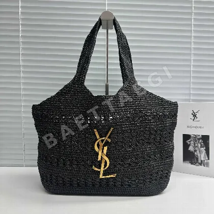 생로랑 라피아 위빙 가방 868748