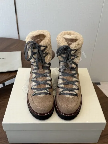 브루넬로쿠치넬리 울 앵클 부츠 151485