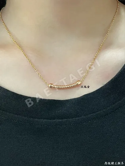 불가리 파이프 디자인 목걸이 64362