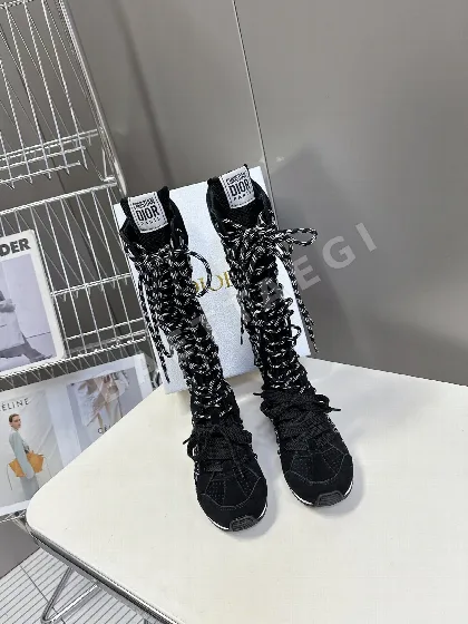 디올 무광 가죽 부츠 8688