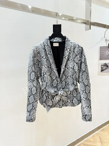 더로우 라펠 여성 자켓 164622