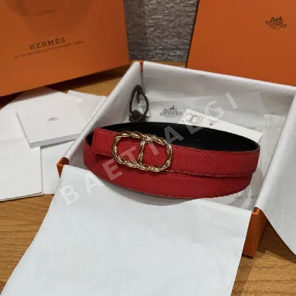 에르메스 마이용 토르소드 양면 가죽 벨트 176185