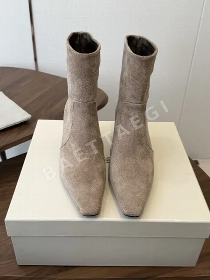 브루넬로쿠치넬리 스틸레토 힐 미드카프 부츠 151491
