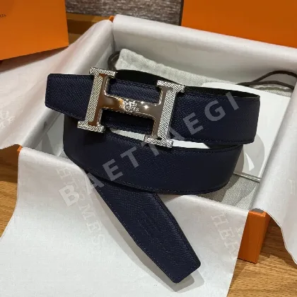 에르메스 H 버클 양면 리버시블 벨트 175353