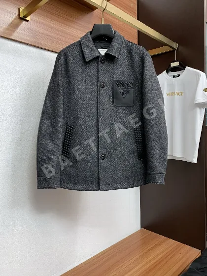 보테가베네타 울 다운 슬림핏 남성 자켓 146768