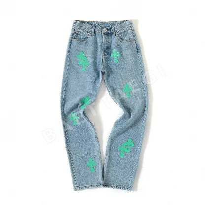 크롬하츠 런던 한정 블루시티 데님 남성 바지 107875