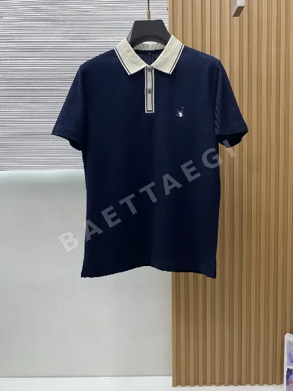 에르메스 남성 텐셀 피케 카라 반팔 셔츠 49482