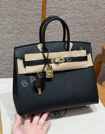 에르메스 버킨 25 가죽 가방 144474