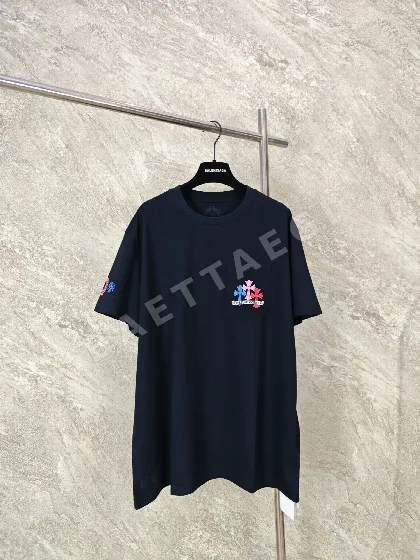 크롬하츠 마이애미 한정 컬러풀 크로스 남성 반팔 158758