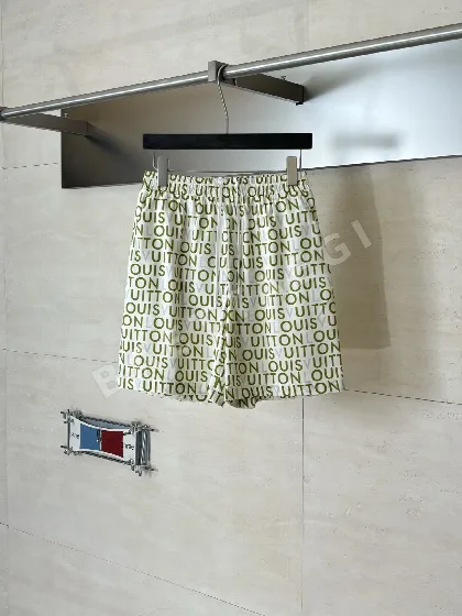루이비통 레터 프린트 포플린 남성 반바지 68881