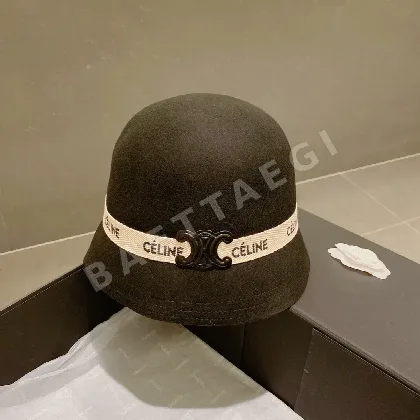 셀린느 울 버킷 햇 모자 83199